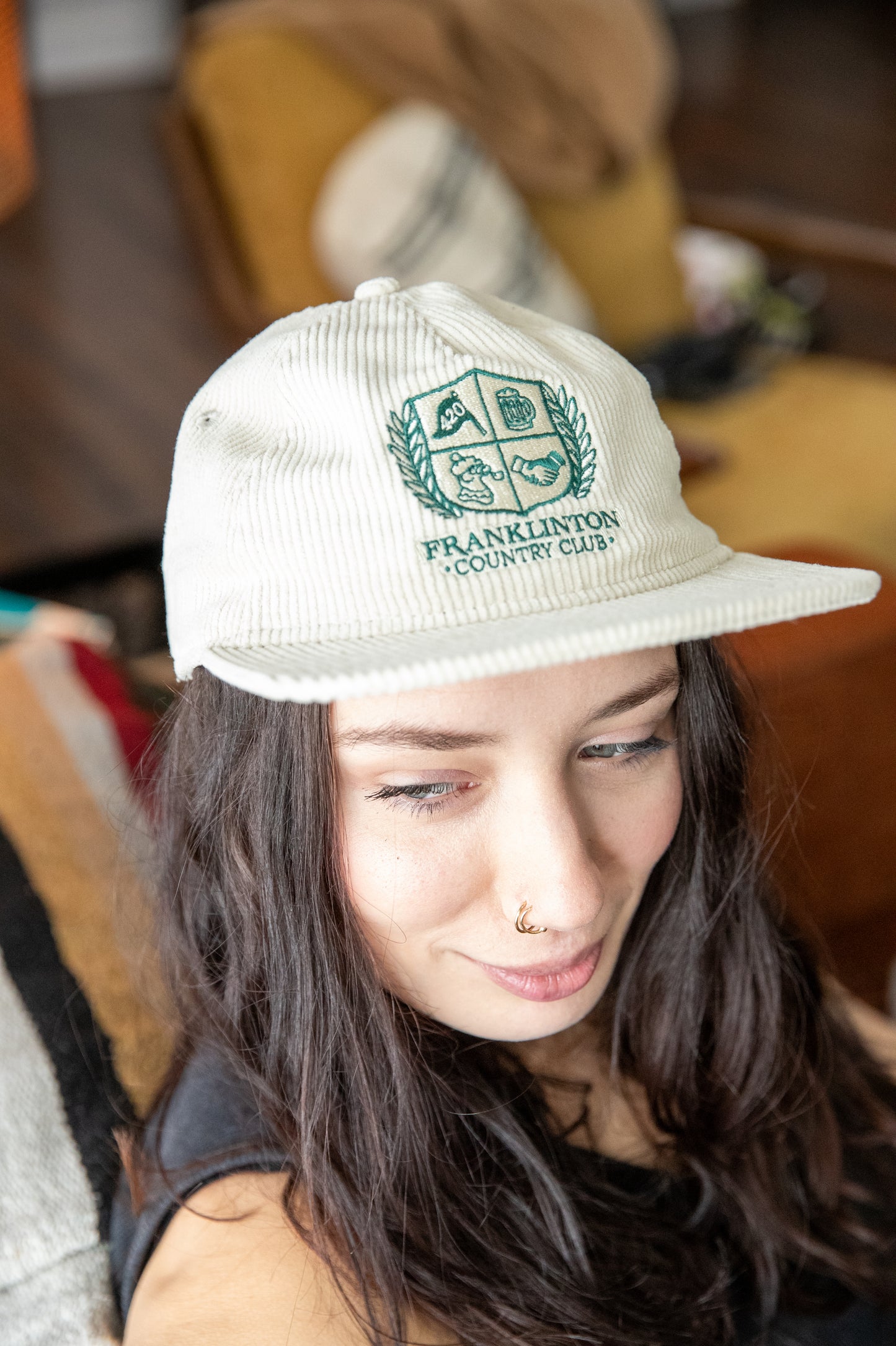 Franklinton Country Club Corduroy Hat